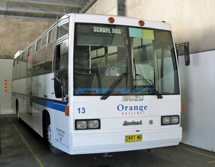 Orange Buslines Isuzu LT1-11P Austral 13